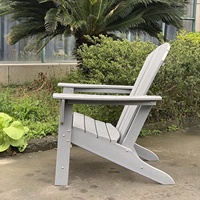 Chaise de jardin en plastique résistant aux intempéries, chaise de plage, de salon, de piscine, de Patio, de terrasse, d'arrière-cour, en HDPE