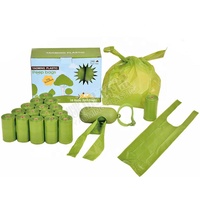 Groothandel Yaoming Aangepaste Logo Luxe Geurende PBAT+PLA 100% Compostabel Ecologisch Biologisch afbreekbaar Duurzaam Plastic Lekvrij Hondenbakje