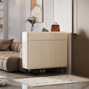 <span class=keywords><strong>Meuble</strong></span> à chaussures convertible contemporain pour salon avec tiroir à fermeture douce, en bois écologique - Product Image 2