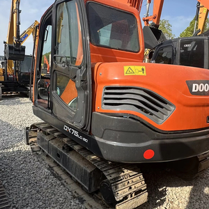 Mini-excavatrice d'occasion en excellent état DOOSAN DX75 7,5 tonnes, compacte, hydraulique, en promotion, de bonne qualité - Product Image 1