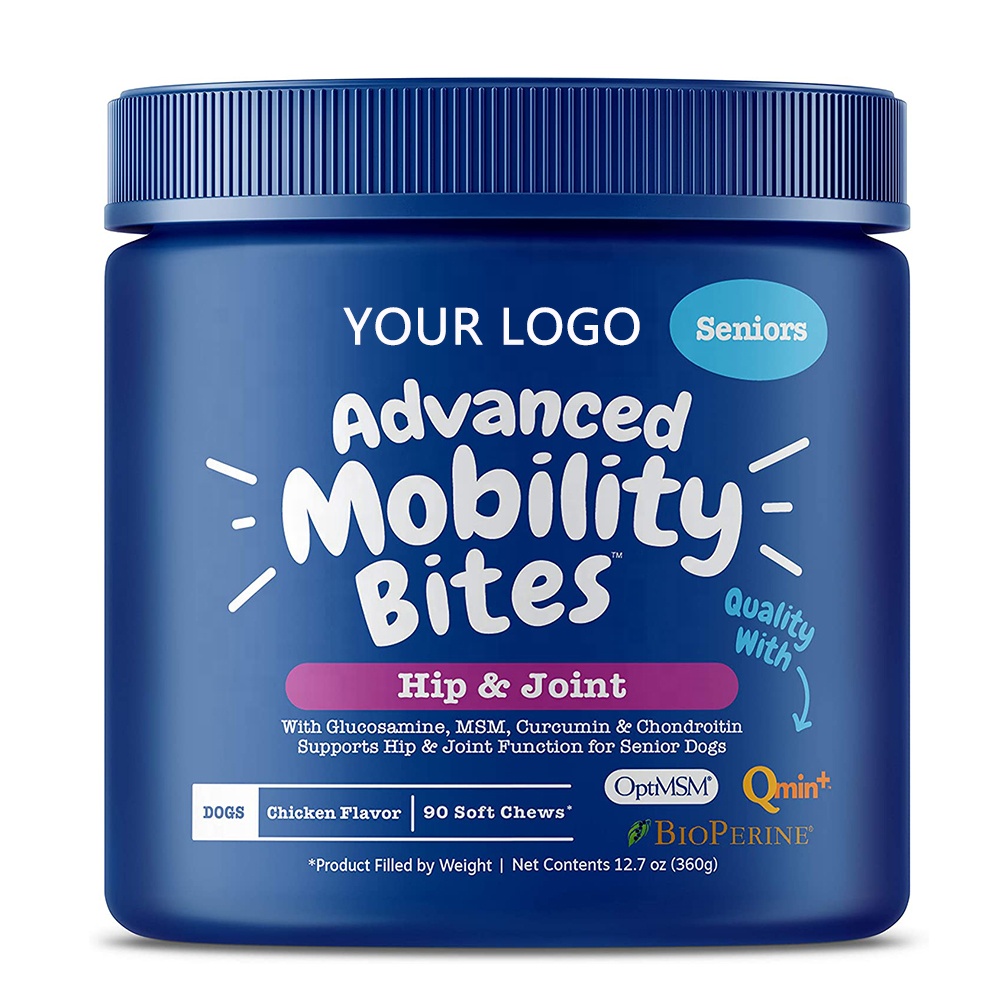 Добавка для собак сила суставов MSM поддержка мобильности для всех размеров собак мягкие жевательные ВИТАМИНЫ