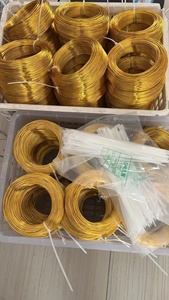 <span class=keywords><strong>ลวด</strong></span>อลูมิเนียมนุ่มยืดหยุ่นสำหรับโรงงานในสวนเถาผูกและงานประดิษฐ์ง่ายต่อการงอและตัด - Product Image 2