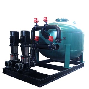 Carbon Steel PN10 Quartz Sand Pressure Filter for <strong>River</strong> and Waste Water Treatment - Product Image 4