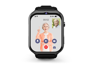Montre connectée pour personnes âgées avec fonction SOS, détection de chute et surveillance de la santé, écran IPS de 1,83 pouces - Product Image 2