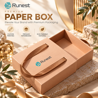 Boîte à tiroir en carton recyclable de luxe avec logo personnalisé imprimé et pelliculage brillant pour l'emballage de crème pour le visage, de produits de soin de la peau et de cosmétiques