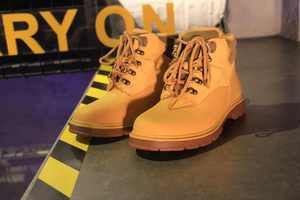 VITOSAFE Bottes <span class=keywords><strong>de</strong></span> sécurité en cuir imperméable à la mode avec bout en acier Chaussures <span class=keywords><strong>de</strong></span> travail à lacets pour chantier Hommes et femmes - Product Image 6