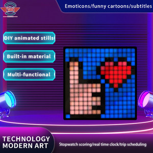 2023 mới phổ biến xe nhà văn phòng DIY đa chức năng hiển thị pixel Màn hình - Product Image 2