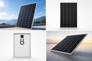 Panneau solaire semi-flexible 50W 100W 200W |   ETFE Monocristallin Léger 30 °   Chargeur solaire flexible - Product Image 4