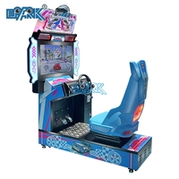 Jeu d'arcade à pièces 3D 32 pouces, simulateur de course automobile Outrun, machine de jeu de course Outrun