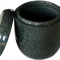 Vente en gros d'urnes funéraires en céramique émaillée, marbre, granit, noir, marron, diamant, citrouille, evergreen, origine Chine