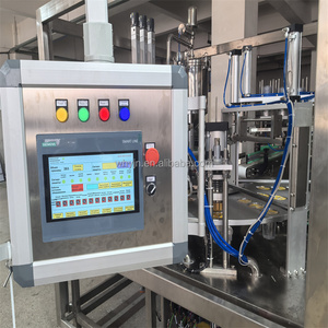 Máquina Automática Rotativa para Llenado, Sellado y Tapado de Puré de <span class=keywords><strong>Humus</strong></span> y Alimentos Viscosos, de China - Product Image 2