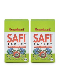 Comprimé Hamdard Safi pour une peau saine et éclatante |   Pack de 1 |   Purificateur de sang naturel |   Anti-bactérien et Détoxifiant - 60 Comprimés - Product Image 4