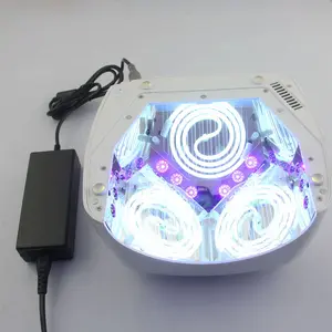 2018 Portable New 66W High Quality CCFL LED Nail Gel Dryer Nail Lamp両手ネイルuvランプ