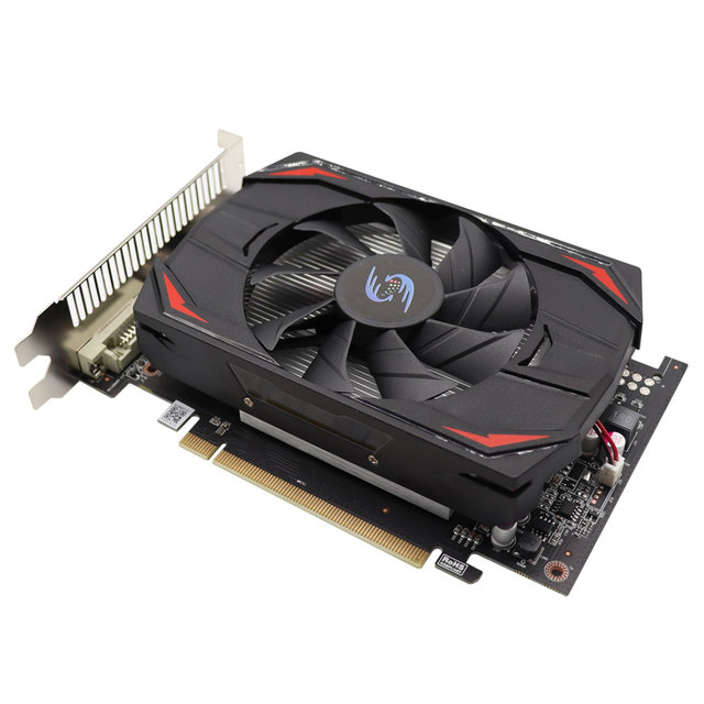 Radeon RX 550 4GB GDDR5 14nm GPU for PC Gaming Compatible with DVI 128Bit PCI Express Gpu Graphics Card for PC and Server