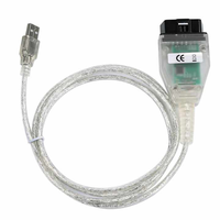 Câble de diagnostic automobile Mini VCI J2534 de haute qualité, puce FTDI Ft232rl, conducteur en cuivre pur PVC, 12V, compatible Techstream