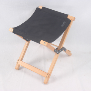 Modern Outdoor Portable Small <b>Foldable</b> Wooden Picnic <b>Chair</b> Camping Stool Comfortable Light Weight Durable for Villa Park <b>Beach</b> - Product Image 2