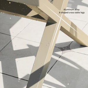 Ensembles de <span class=keywords><strong>table</strong></span> à manger en plein air de loisirs modernes de style européen - Product Image 5