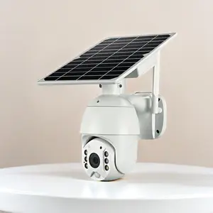 Солнечная панель, проводная система 8 МП, пуля, оптовая продажа, новейший источник питания ptz, корпус, специальная камера видеонаблюдения
