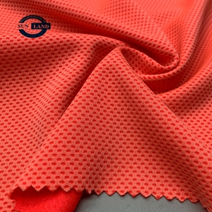 Trung Quốc T-Shirt sản phẩm mùa hè Khăn chất liệu 100% polyester cảm ứng mát mẻ tổ ong lưới vải dệt kim - Product Image 5