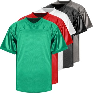 Camiseta Deportiva Unisex de Manga Corta con Cuello en V, Lisa, Personalizable, de Secado Rápido, en Spandex/Poliéster, Estilo Hip Hop, para Verano - Product Image 6