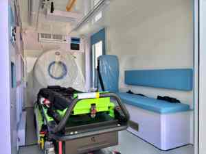 Nouvelle <span class=keywords><strong>ambulance</strong></span> multifonctionnelle <span class=keywords><strong>IVECO</strong></span> Ousheng 2026 pour diesel, avec centre de dépistage médical mobile et salle de radiologie - Product Image 5