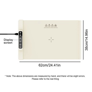 Foldable Electric Food Warming Tray Silicone Heating Plate with Adjustable Temperature Portable Food Warmer for Home & Party - Product Image 6