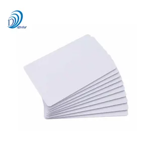 UHF Máy In Thẻ ID Thẻ PVC Trắng Trắng Có Thể In Thẻ RFID Tầm Đọc Dài