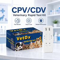 Hond CDV CPV Combo Antigeen Snelle Diagnostische Kit Honden Stool- en Bloedmonster Eénstaps Screening Dierenkliniek