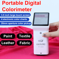 Colorimètre numérique portable RTS LS175 45/0 à ouverture de 20 mm avec source de lumière LED à spectre complet pour nylon