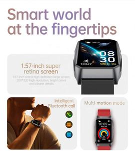 Reloj Inteligente T69 para Monitoreo de <span class=keywords><strong>Salud</strong></span> y Ejercicio, para Hombres y Mujeres, con Monitor de Frecuencia Cardíaca, Presión Arterial y VFC, en Venta - Product Image 4