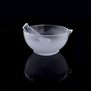 Mortier en verre borosilicate transparent Degao avec pilon, anti-corrosion, haute dureté, outil de laboratoire pour le broyage et le mélange de fines échantillons - Product Image 4