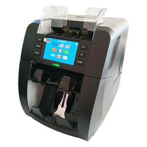 Compteur <span class=keywords><strong>de</strong></span> billets multi-devises automatique avec écran tactile TFT, trieuse <span class=keywords><strong>de</strong></span> billets Euro USD, machine <span class=keywords><strong>de</strong></span> comptage <span class=keywords><strong>de</strong></span> billets à <span class=keywords><strong>valeur</strong></span> mixte <span class=keywords><strong>2</strong></span> poches <span class=keywords><strong>2</strong></span> CIS - Product Image 1
