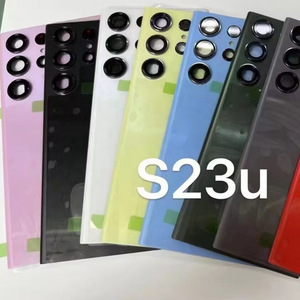 Design Bar cornice di vetro Shell Screen posteriore per Samsung S23U Custom Cover posteriore della batteria per S23 custodie del telefono cellulare - Product Image 1