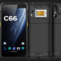 Lector de Mano PDA Chainway C66 con Android, Escáner UHF RFID NFC 1D/2D, Memoria 4G, CPU, WIFI, IP65, Escáner de Códigos de Barras