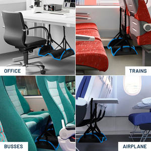 Amaca del piede dell'aeroplano regolabile di Comfort portatile per il viaggio - Product Image 4