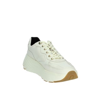 Sneakers bianche sportive retrò da uomo D26UFA 00085 alla moda mocassini da passeggio in rete morbida e scarpe da basket - Product Image 5