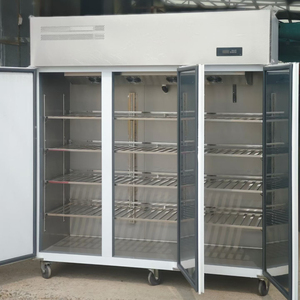 Refrigerador/Congelador Comercial de Doble Temperatura de Acero Inoxidable para Restaurantes y Equipamiento de Exhibición para Restaurantes - Product Image 4