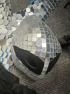 Nuovo Costume da Robot Specchio 2023, Costume da Uomo Specchio Argentato per Spettacoli, Performance, Club, DJ, Danza - Product Image 3