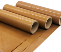 Tissu en fibre de verre enduit de PTFE industriel, antiadhésif, résistant à la chaleur, pour presse à sublimation