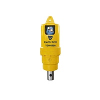 Accessoire de forage de terre pour chargeuse compacte, pour le forage de trous dans le sol et les travaux de construction