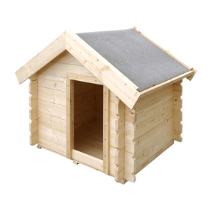 Outdoor Wooden <strong>Dog</strong> <strong>Kennel</strong> - <strong>Small</strong> Breed <strong>Dog</strong> House, Waterproof Roof, 76 x 99 x H80 cm, Size S - TIMBELA M401-1 - Product Image 3