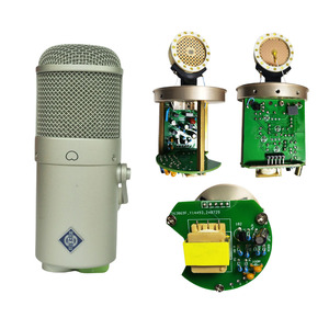 Small Moq Hot Sale Ma-u47 Fet Multi-pattern Large-diaphragm Condenser <b>Microphone</b> Body Silver Good Quality - Product Image 2