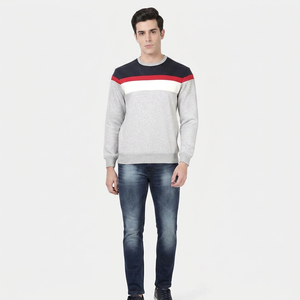 Sudadera Personalizada para Hombre, Nueva Moda Vintage, Estilo Invernal, Manga Larga, Básica, Algodón Poliéster, Diseño Sólido, Venta al Por Mayor, Económica - Product Image 1