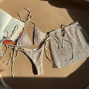 Viviblook Z319ST04 New Women Summer Swimsuit Set Sexy Strap Swimsuit Bikini Mesh Three Piece Swimsuit Set Vacation Beachwear - Product Image 6