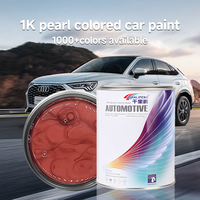 Pâte de teinture nacrée 1K, Masterbatch couleur nacrée haute brillance, Pigment de base à base de solvant pour peinture automobile
