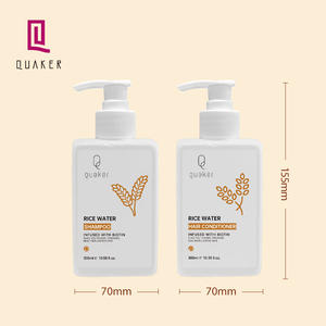 Juego de champú y acondicionador de agua de arroz Natural Qquaker, calmante, nutre el crecimiento, anticaída de cabello <span class=keywords><strong>Champu</strong></span> - Product Image 6