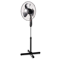Ventilateur électrique RAF 400W, refroidissement puissant avec 3 pales en PP, faible bruit, trois vitesses de vent et fonction d'oscillation à 70 degrés