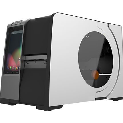 Android UHF RFID 8 Inch Industrial Thermal Printer 300dpi Impinj R2000 High-Speed WiFi for Barcode Label & Stock Printing