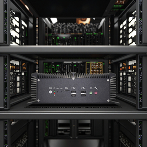 Intel Core i5/i7 8250u/8550u mini máy tính để bàn PC 2 * Com RS485 HD + VGA win 10/Linux OS không quạt thiết kế công nghiệp chúng tôi có kích thước nhỏ - Product Image 2