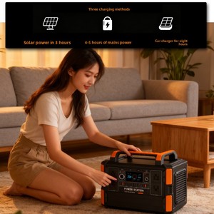 Batterie externe portable LiFePO4 1 kWh 1200W Modèle T11 pour camping, voyages en autonomie, source d'énergie mobile, énergie embarquée - Product Image 4